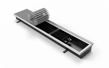 Конвектор Vitron с естественной конвекцией без вентилятора (глубина 75мм, ширина 300мм, длина 1100мм